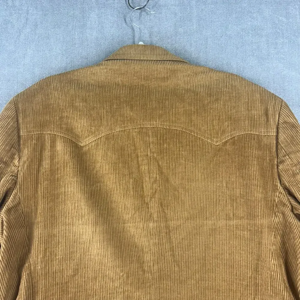 Joe Namath Signature Collection Vintage 80s Tan Corduroy Blazer 48L